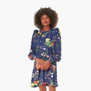 Chic Long-sleeved Mini Dress